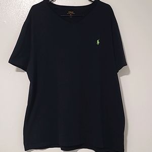 Polo Ralph Lauren Men's Classic Fit Solid V-Neck T-Shirt Size XL